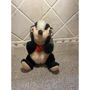 Disney Flower Skunk Bambi Plush Vintage Knickerbocker toy 8"-Preowned
